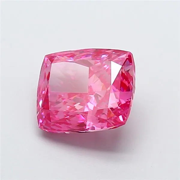0.26ct Cushion brilliant Lab Grown Diamond (Colour Fancy Vivid Pink, Clarity VS1, Uncertified)