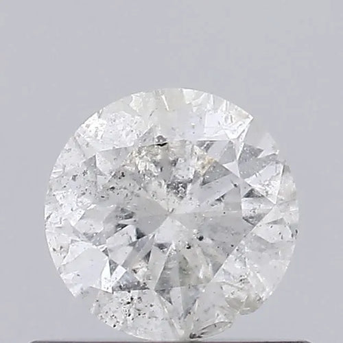0.46ct Round Natural Diamond (Colour H, Clarity I1, Cut EX, Uncertified)