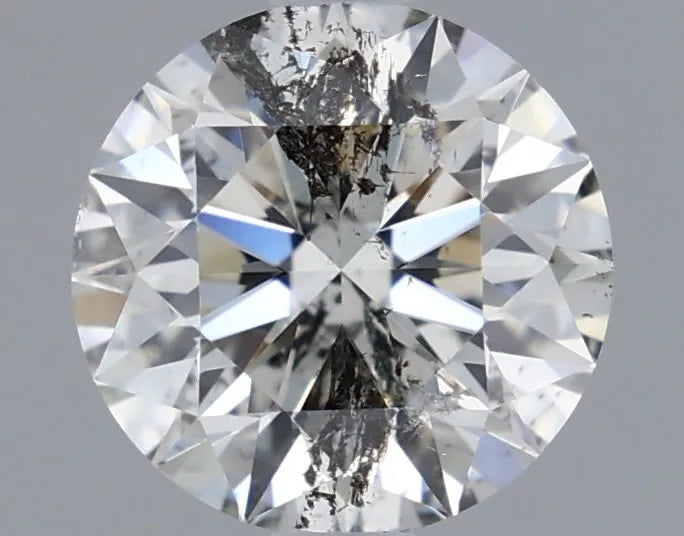 0.92ct Round Natural Diamond (Colour H, Clarity I1, Cut EX, IGI Certified)