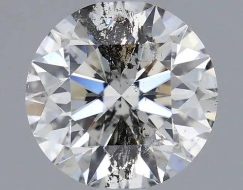 0.92ct Round Natural Diamond (Colour H, Clarity I1, Cut EX, IGI Certified)