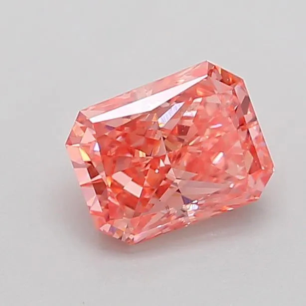 0.98ct Heart Lab Grown Diamond (Colour Fancy Deep Orange, Clarity SI2, IGI Certified)