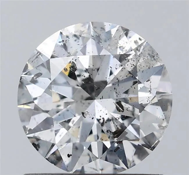 1.02ct Round Natural Diamond (Colour F, Clarity I1, Cut EX, IGI Certified)