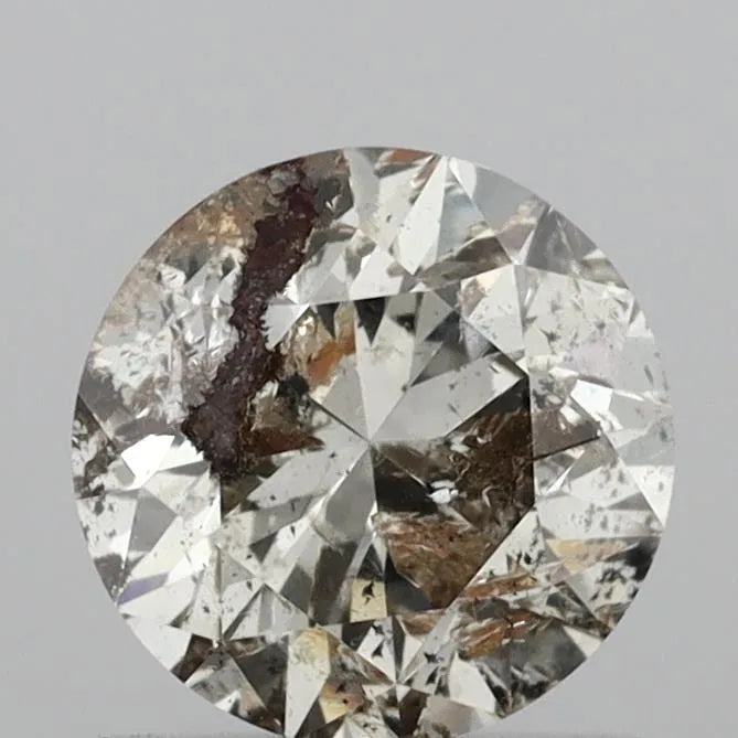 1.02ct Round Natural Diamond (Colour I, Clarity I3, Cut GD, Uncertified)