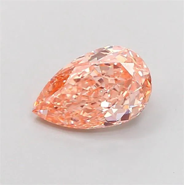 1.24ct Pear Lab Grown Diamond (Colour Fancy Intense Brownish Orange, Clarity VS1, IGI Certified)