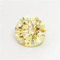 1.50ct Round Lab Grown Diamond (Colour Fancy Light Yellow, Clarity VVS1, Cut EX, IGI Certified)