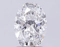 2.03ct Oval Lab Grown Diamond (Colour E, Clarity IF, IGI Certified)
