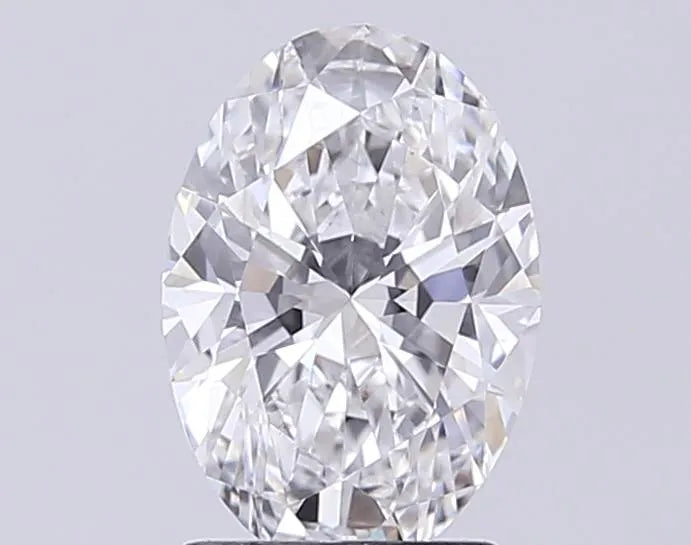 2.03ct Oval Lab Grown Diamond (Colour E, Clarity IF, IGI Certified)