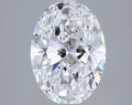 2.04ct Oval Lab Grown Diamond (Colour D, Clarity IF, IGI Certified)