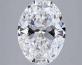 2.06ct Oval Lab Grown Diamond (Colour D, Clarity IF, IGI Certified)