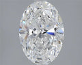 2.09ct Oval Lab Grown Diamond (Colour E, Clarity VVS2, IGI Certified)