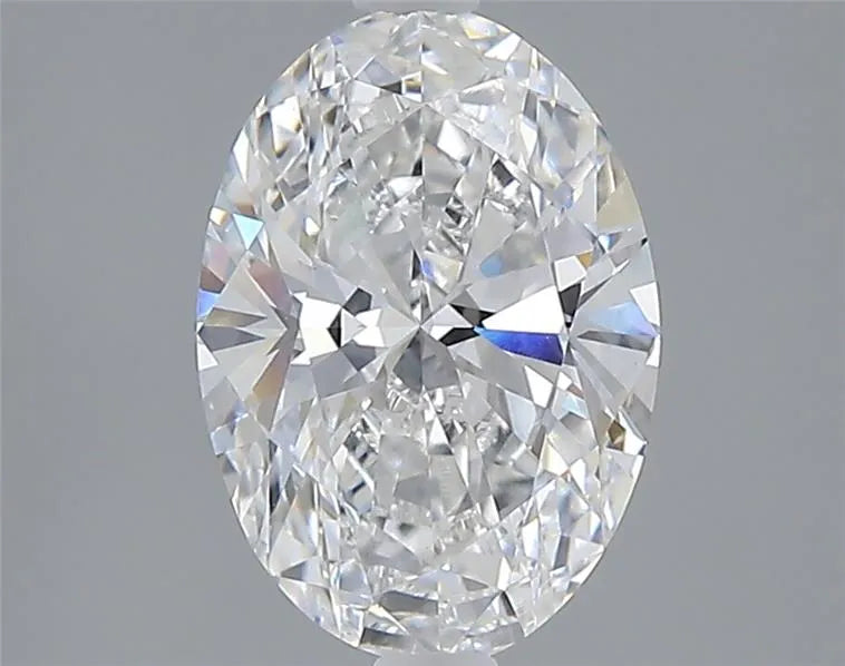 2.09ct Oval Lab Grown Diamond (Colour E, Clarity VVS2, IGI Certified)