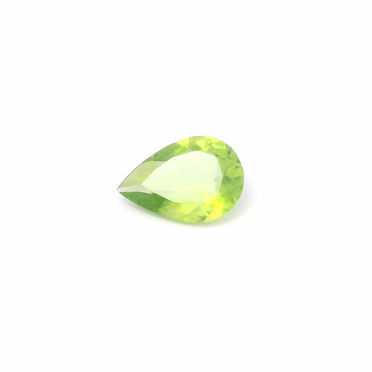 2.40ct Pear Natural Peridot (Colour Green, Clarity Slightly Included, Cut Faceted)