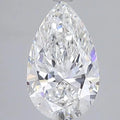 2.50ct Pear Lab Grown Diamond (Colour E, Clarity VVS2, IGI Certified)
