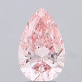 3.40ct Pear Lab Grown Diamond (Colour Fancy Vivid Pink, Clarity VVS2, IGI Certified)