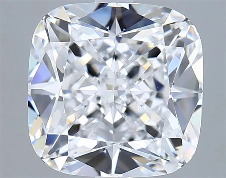 3.85ct Cushion modified Lab Grown Diamond (Colour D, Clarity VVS2, IGI Certified)