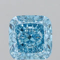 4.01ct Cushion modified Lab Grown Diamond (Colour Fancy Vivid Blue, Clarity SI2, IGI Certified)