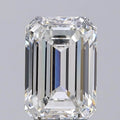 4.10ct Emerald Lab Grown Diamond (Colour F, Clarity VVS2, IGI Certified)
