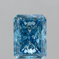 6.03ct Radiant Lab Grown Diamond (Colour Fancy Vivid Blue, Clarity SI1, IGI Certified)